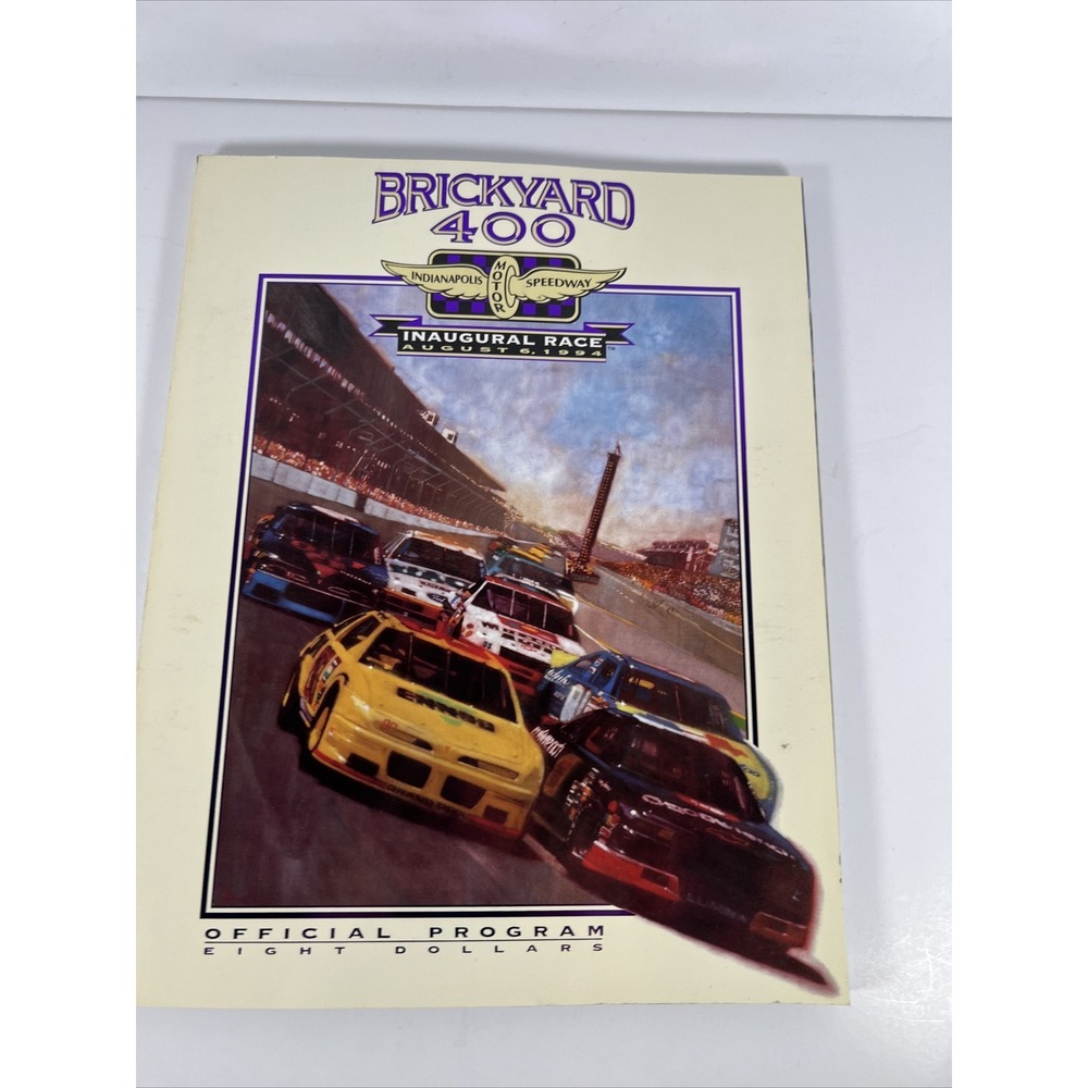 Brickyard 400 Inaugural‎ Race Official Program August 1994 Jeff Gordon